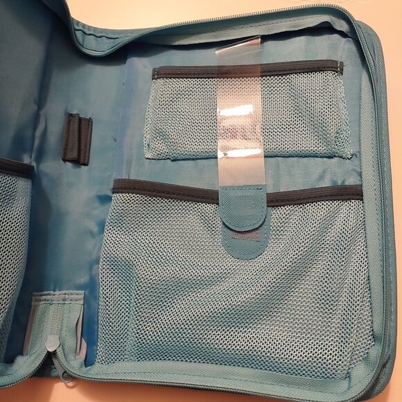 Weight Watchers Zippered Organizer Case With Mesh Pockets -LIKE NEW - Picture 4 of 7